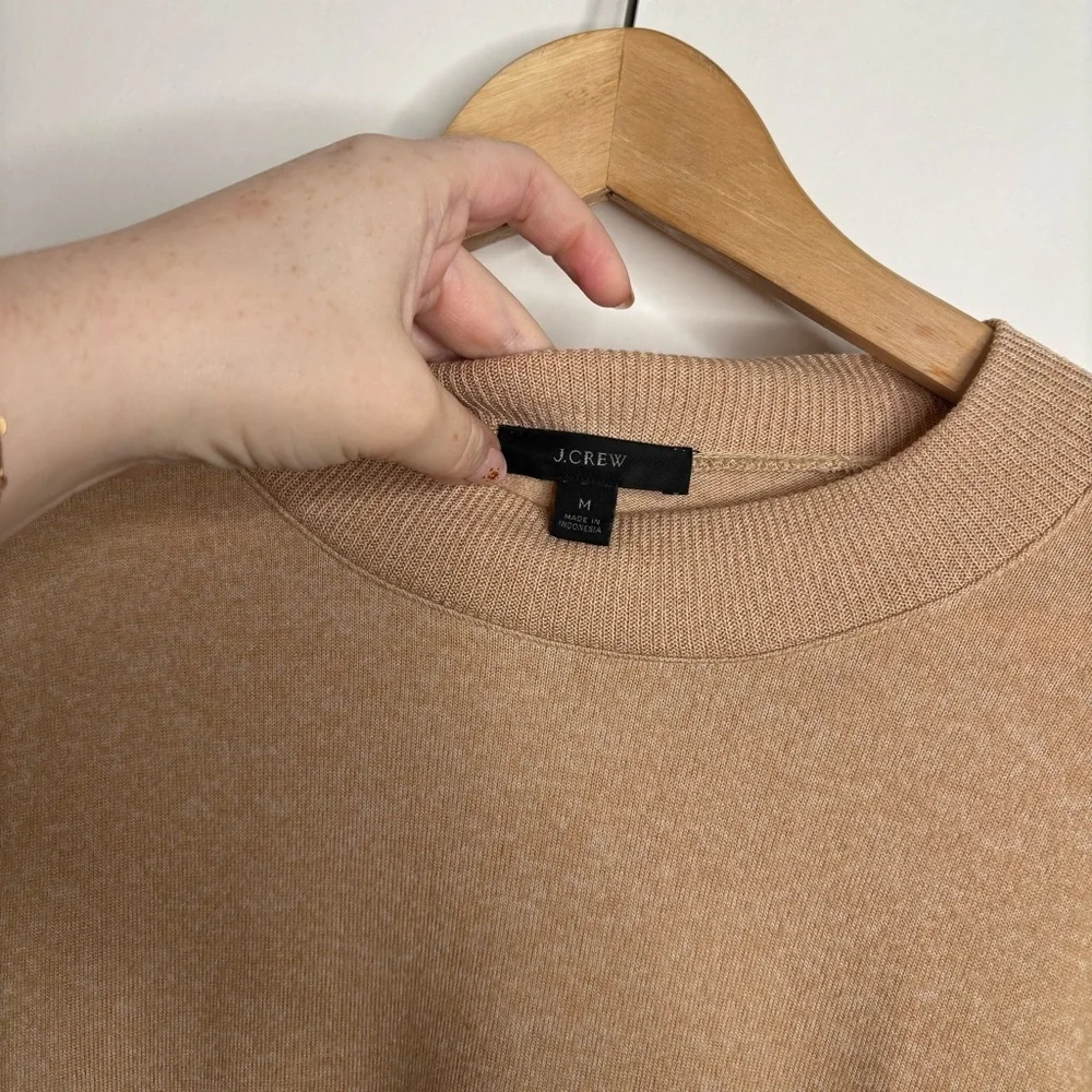 J. Crew Supercozy mockneck pullover size Medium